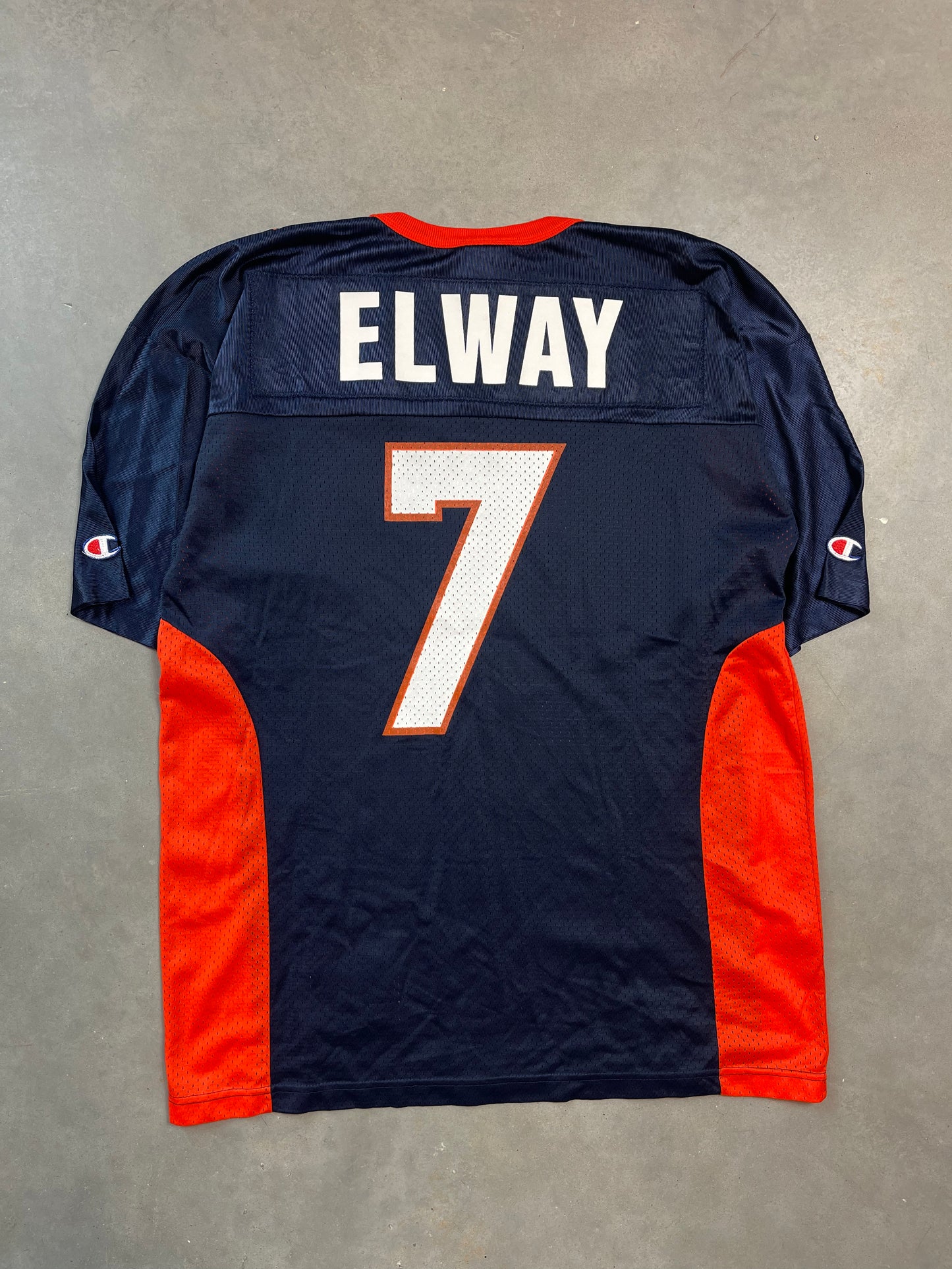 1998 Denver Broncos John Elway Vintage Champion NFL Jersey (44/Large)