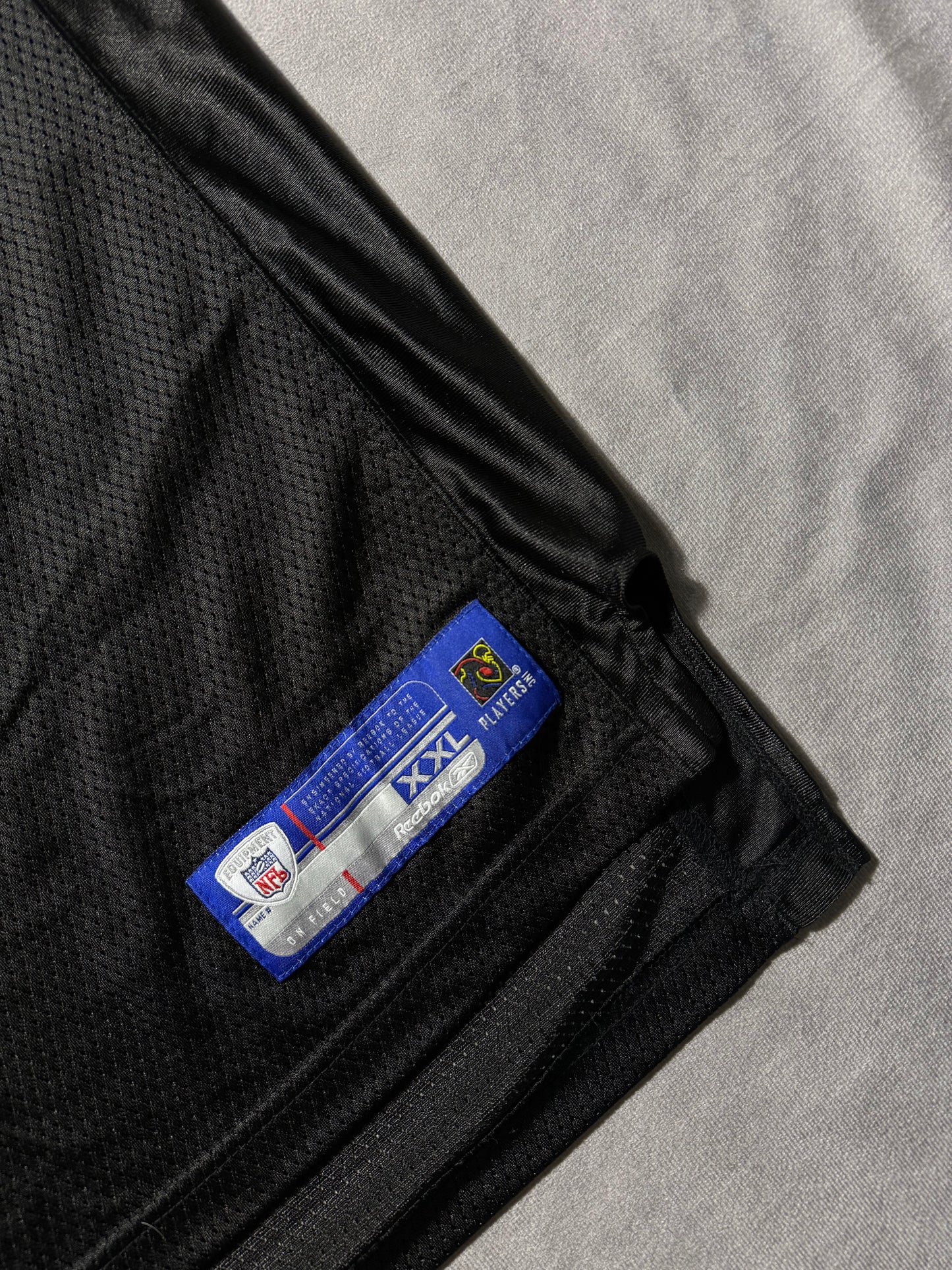 00’s Carolina Panthers Steve Smith Vintage Black Reebok NFL Jersey (XXL)