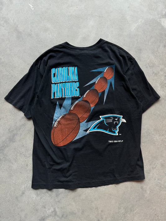 1994 Carolina Panthers Vintage Football Breakthrough Front & Back NFL Tee (XL)