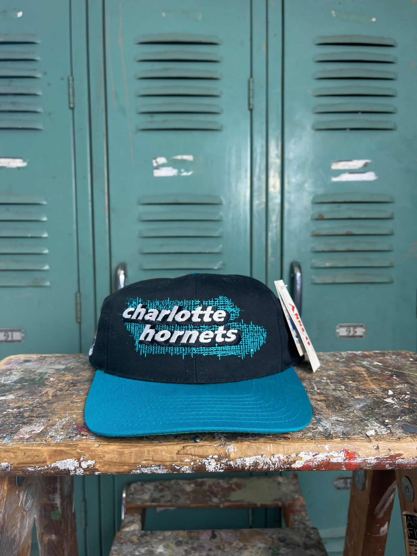 90’s Charlotte Hornets Vintage Annco. NBA Snapback Hat - Deadstock (OSFA)