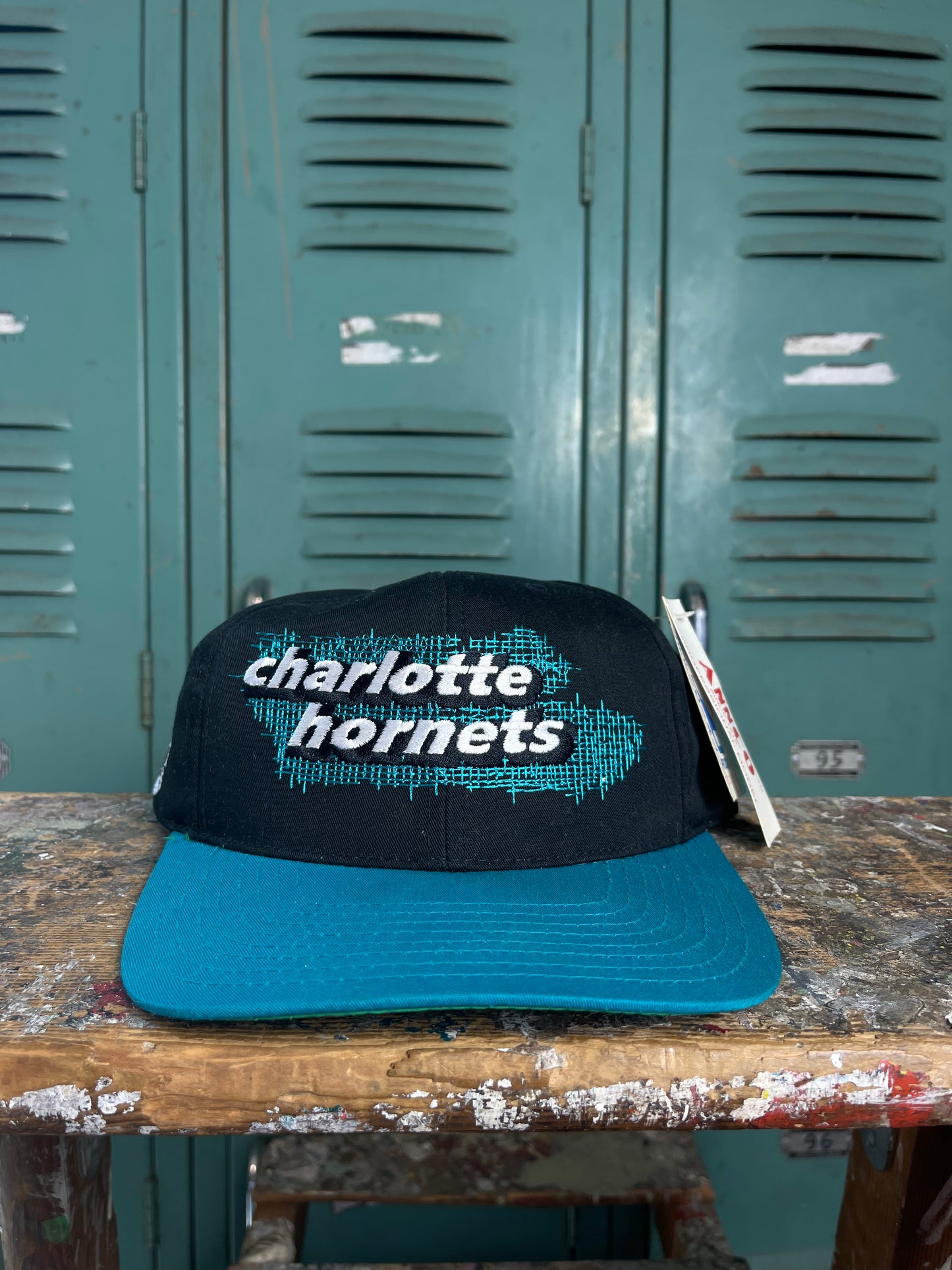 90’s Charlotte Hornets Vintage Annco. NBA Snapback Hat - Deadstock (OSFA)