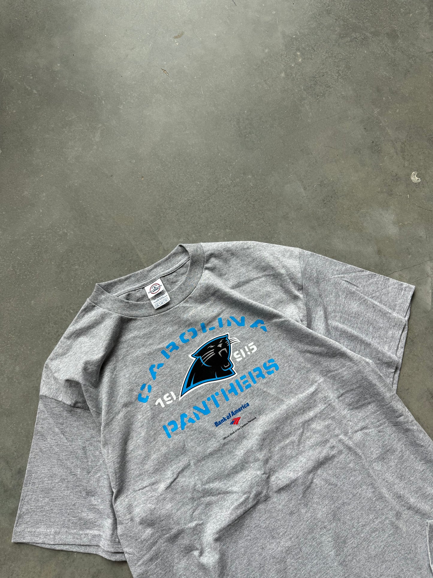 00’s Carolina Panthers x Bank of America Est. 1995 Vintage NFL Tee (XL)