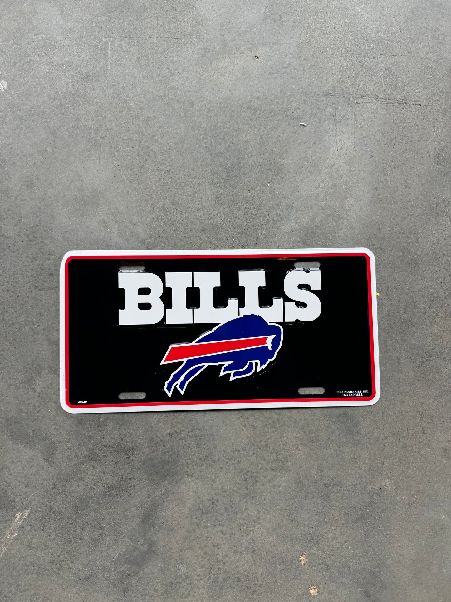 90’s Buffalo Bills Vintage NFL License Plate - Brand New