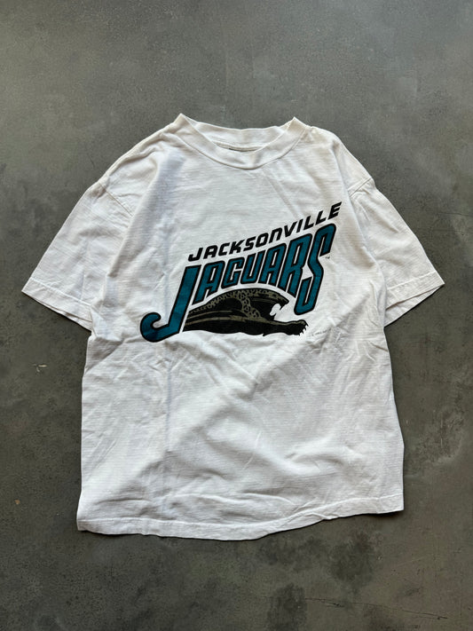 1993 Jacksonville Jaguars Vintage Banned Logo NFL Tee (Large)