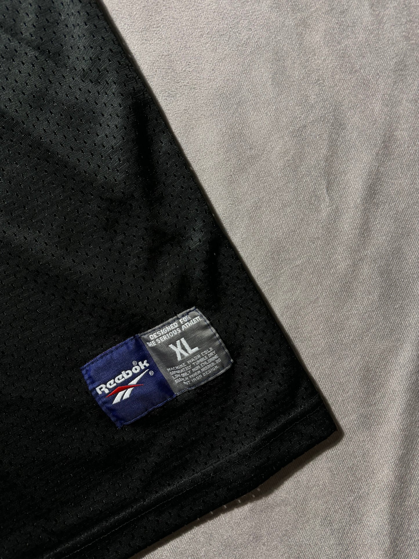 1996 Carolina Panthers Lamar Lathon Vintage Black Reebok NFL Jersey (XL)