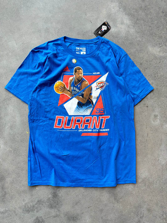 2012 Oklahoma City Kevin Durant Vintage Adidas NBA Player Tee (XL)