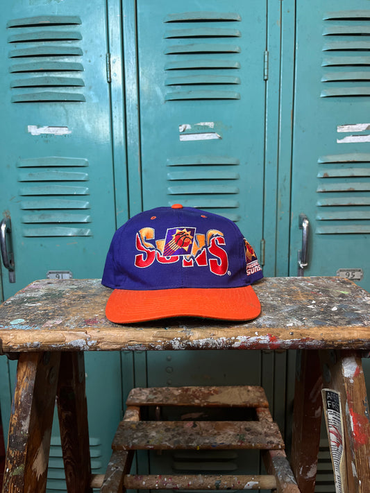 90’s Phoenix Suns Vintage NBA G Cap Snapback Hat (OSFA)