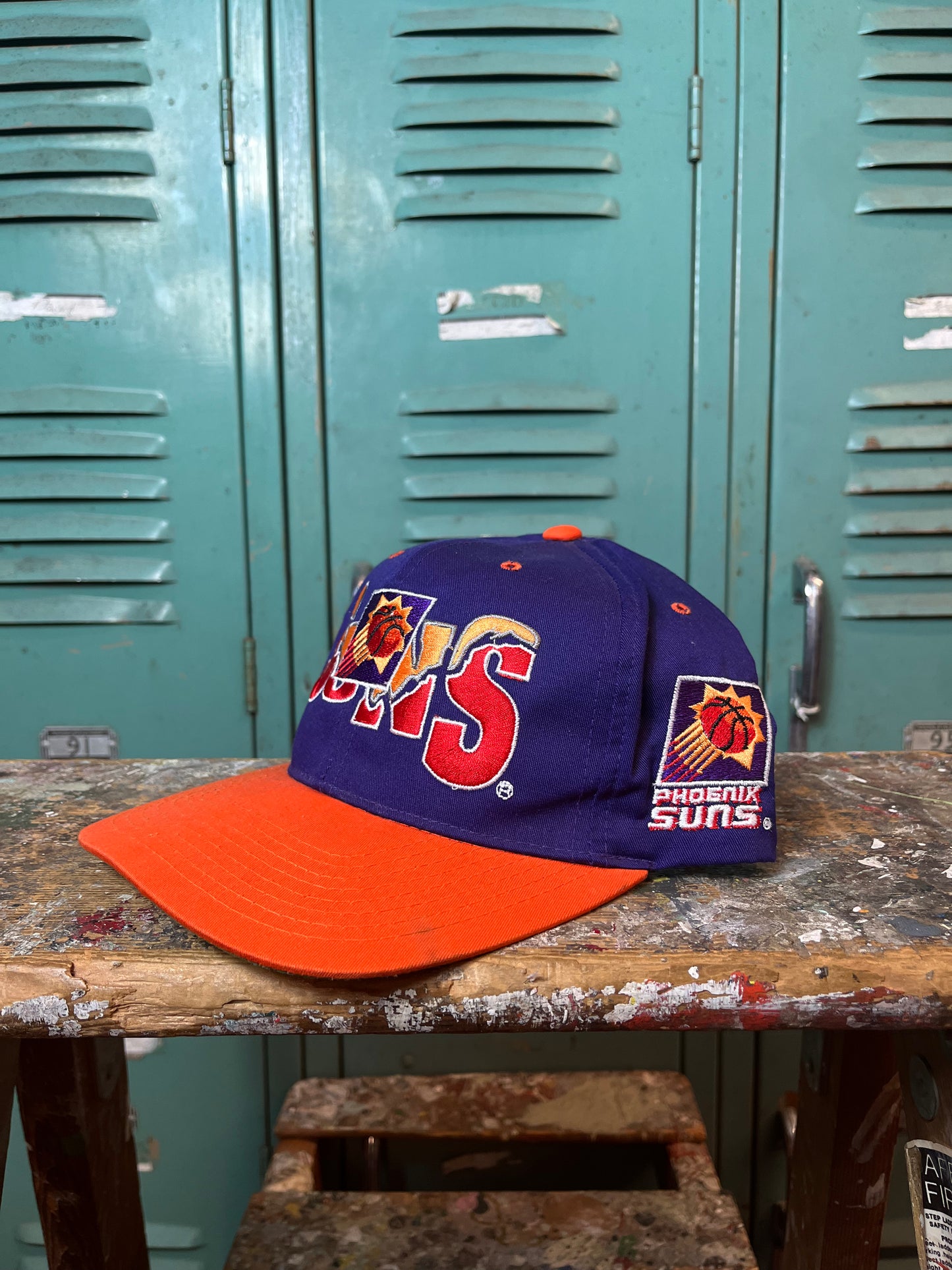 90’s Phoenix Suns Vintage NBA G Cap Snapback Hat (OSFA)