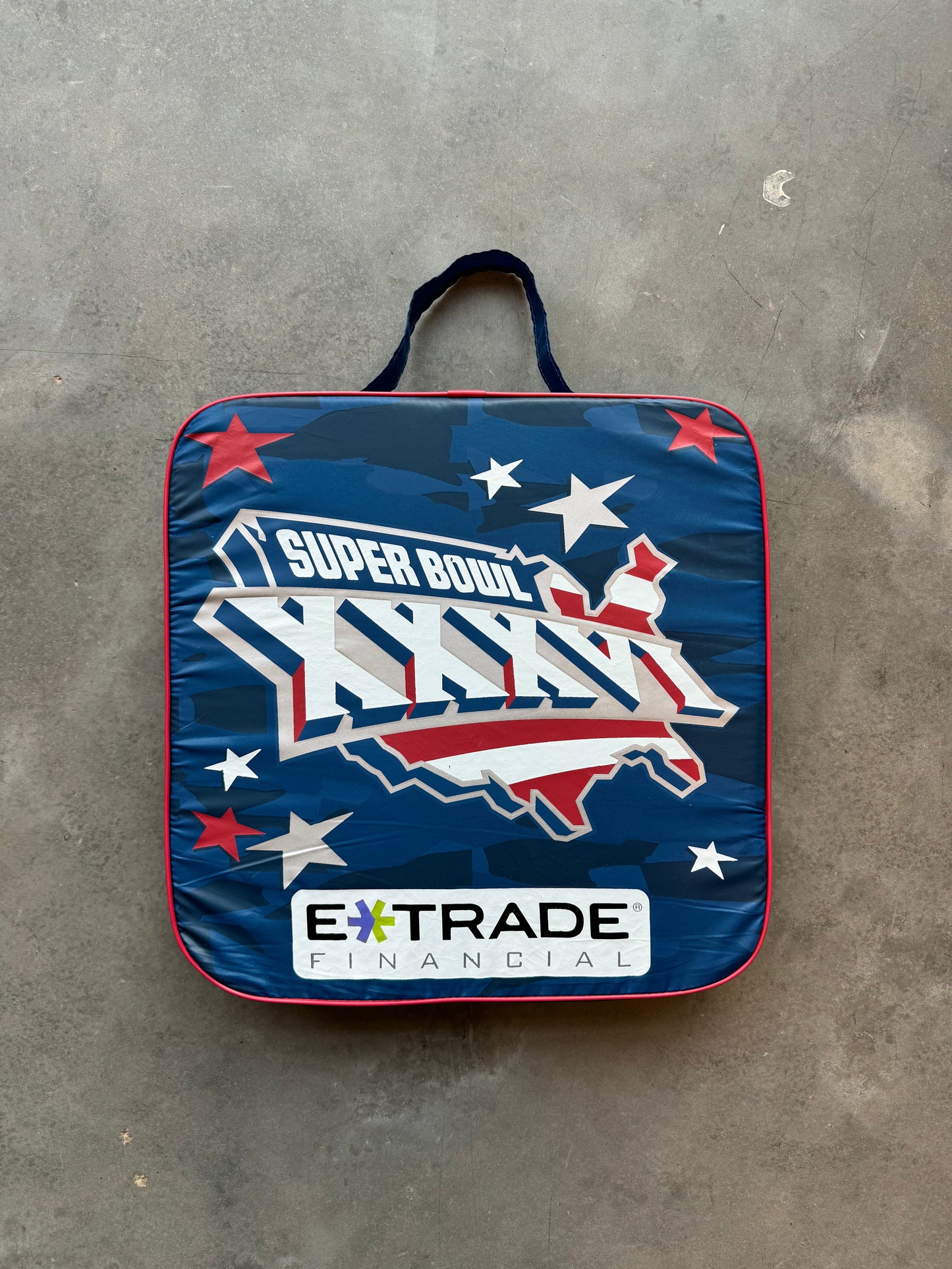 2002 Super Bowl XXXVI New England Patriots vs. St. Louis Rams Vintage Stadium Seat