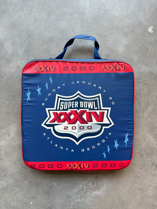 2000 Super Bowl XXXIV St. Louis Rams vs. Tennessee Titans Vintage Stadium Seat