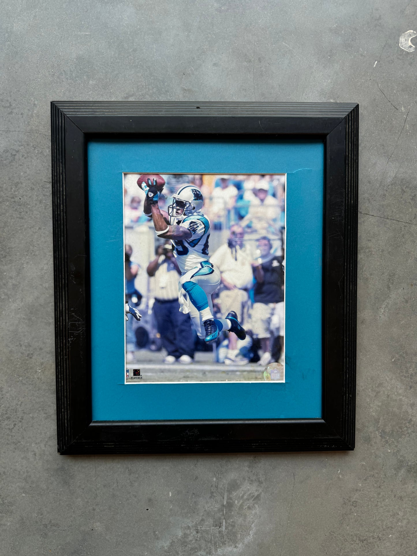 00’s Carolina Panthers Steve Smith Vintage NFL Framed Photo (12” x 14”)