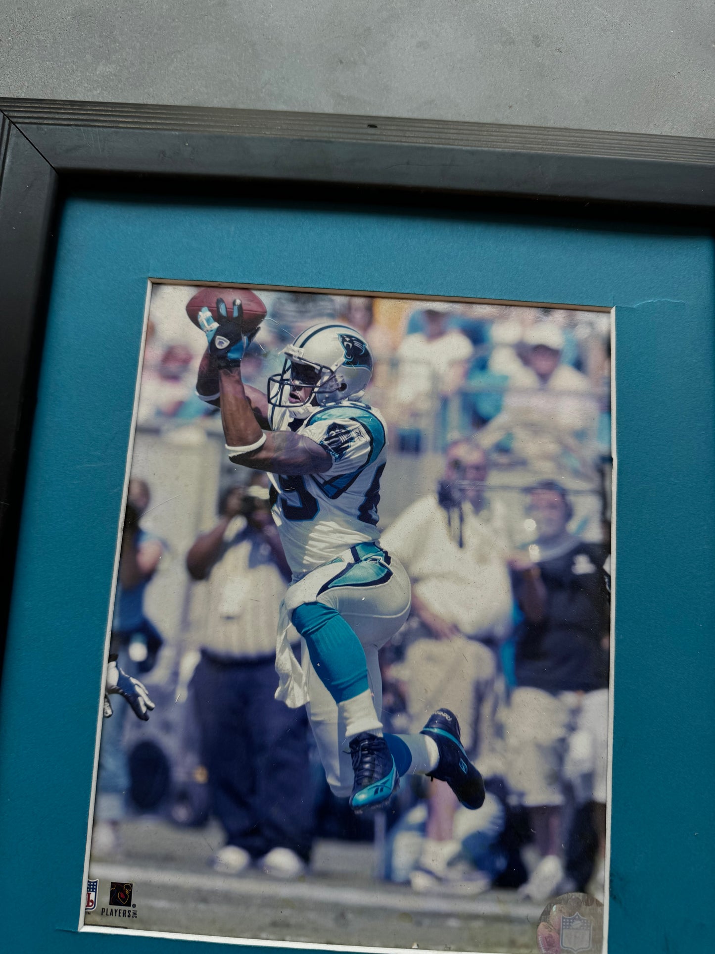 00’s Carolina Panthers Steve Smith Vintage NFL Framed Photo (12” x 14”)