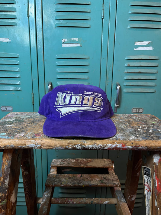 90’s Sacramento Kings Vintage Starter NBA Snapback Hat (OSFA)