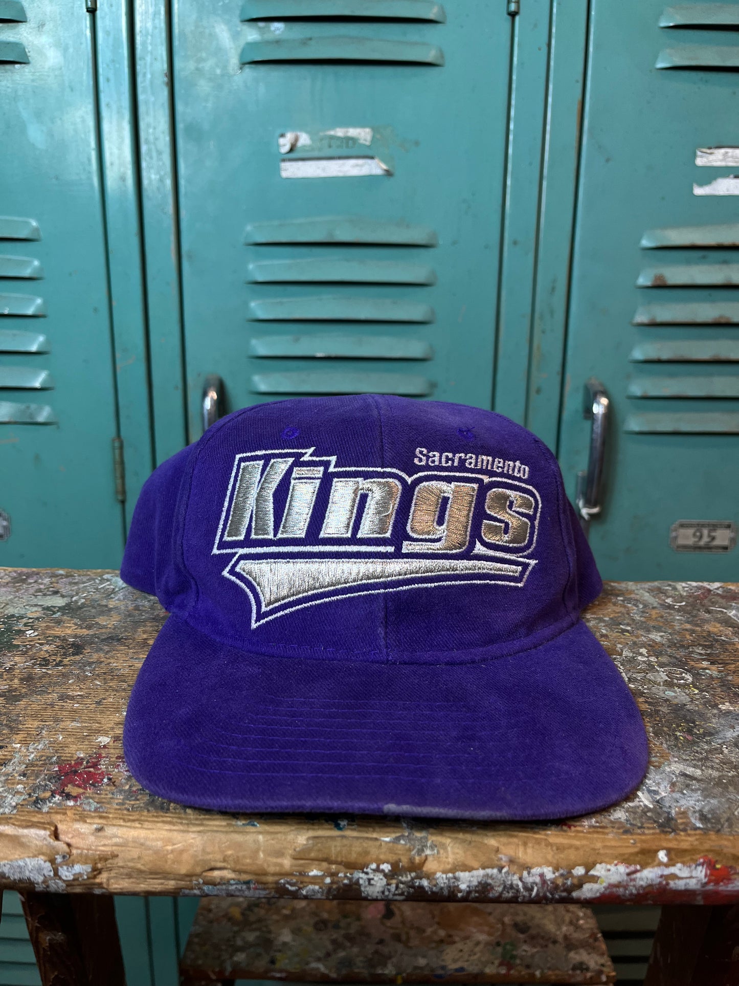 90’s Sacramento Kings Vintage Starter NBA Snapback Hat (OSFA)