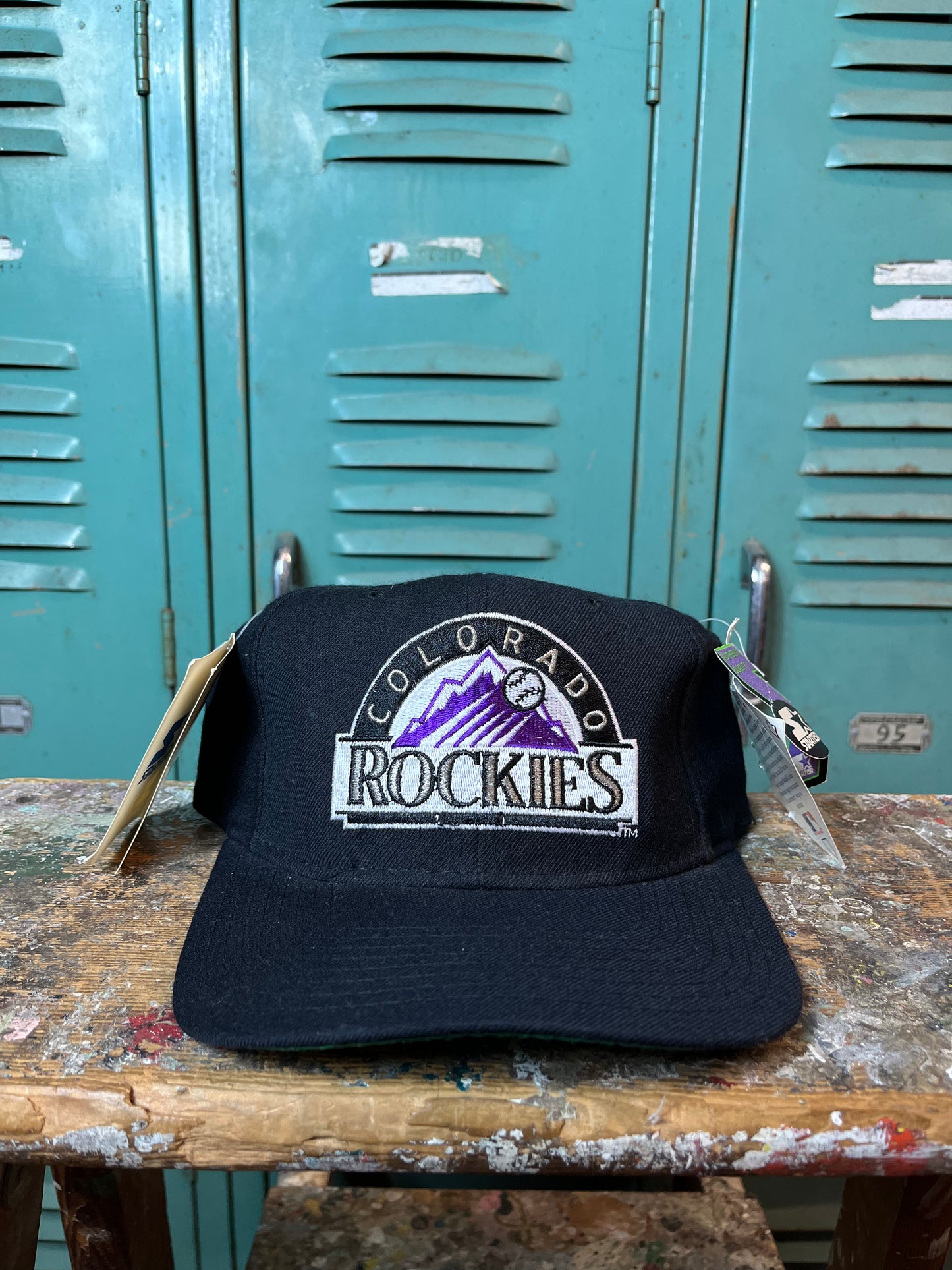 90’s Colorado Rockies Vintage Starter MLB Fitted Hat - Deadstock (Size 7)