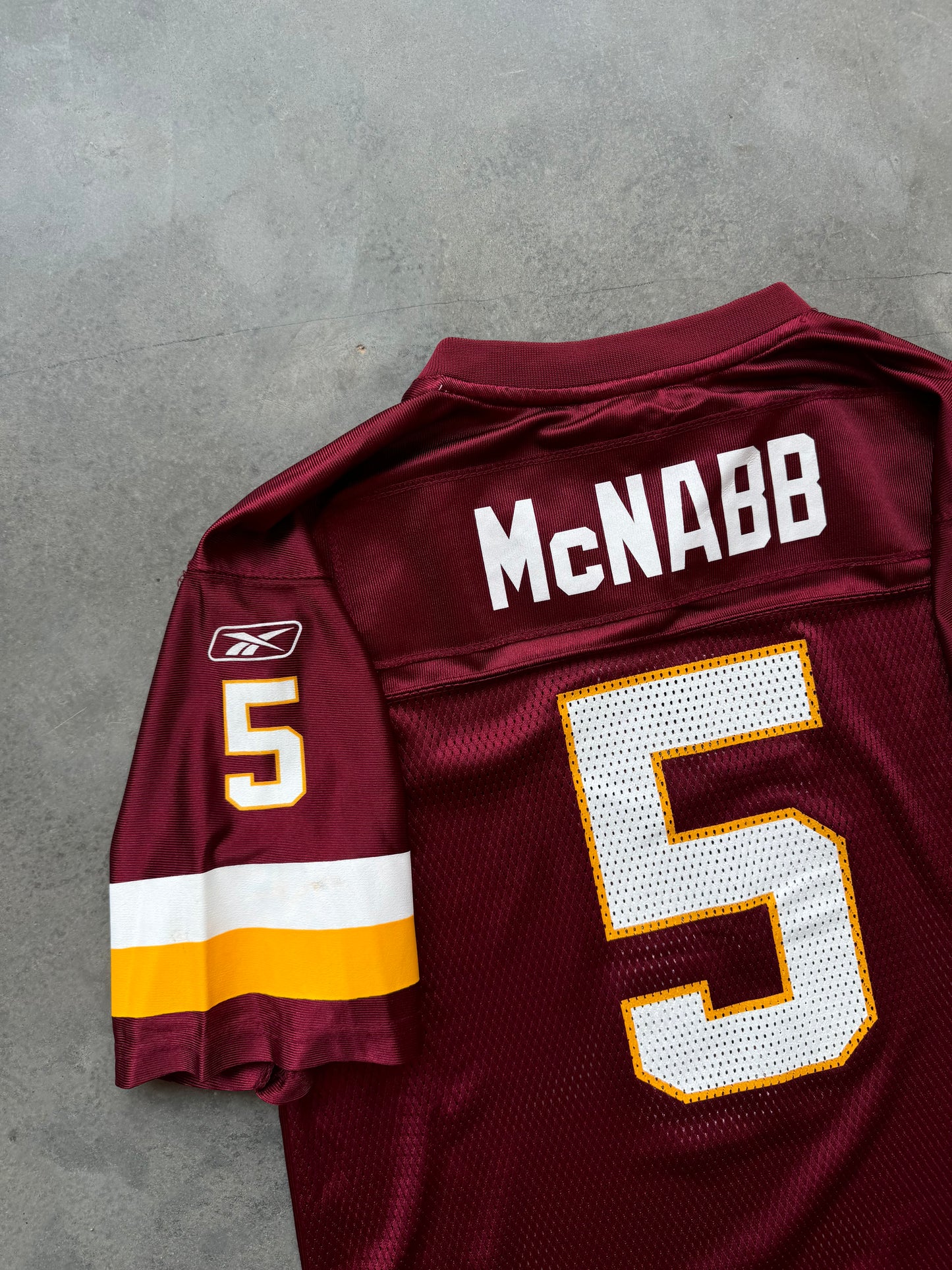 2010 Washington Redskins Donovan McNabb Vintage Reebok NFL Jersey (Youth Large)