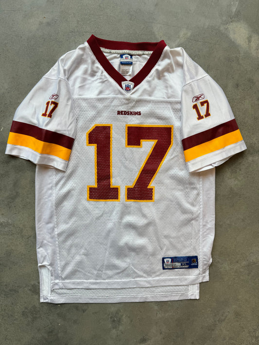 00’s Washington Redskins Jason Campbell Vintage White Reebok NFL Jersey (Youth XL)