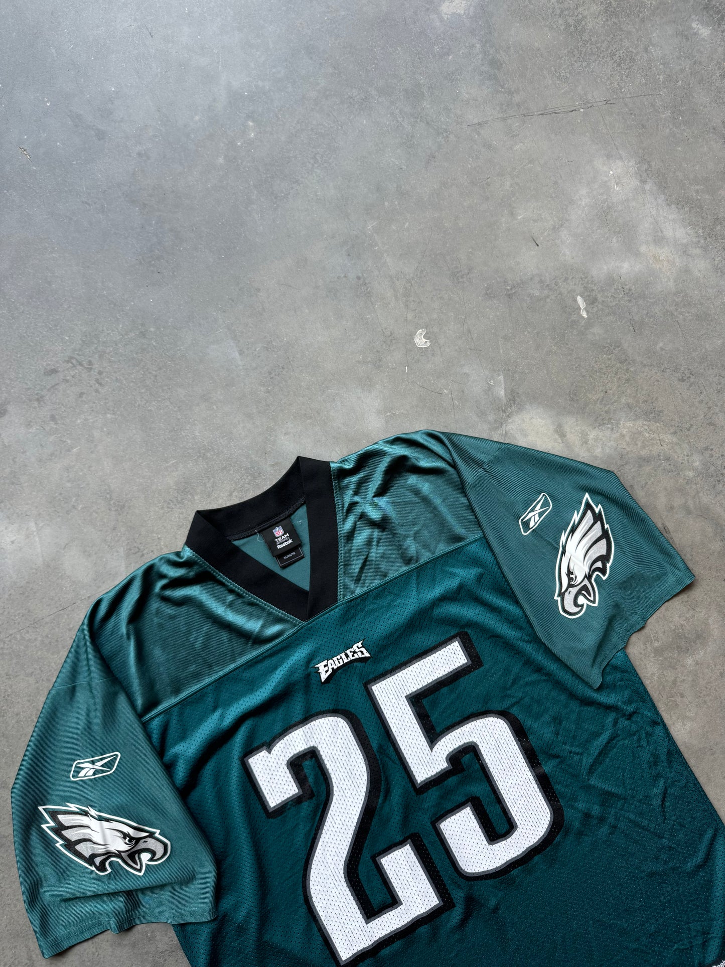 2010’s Philadelphia Eagles LeSean McCoy Vintage Midnight Green Reebok NFL Jersey (XL)