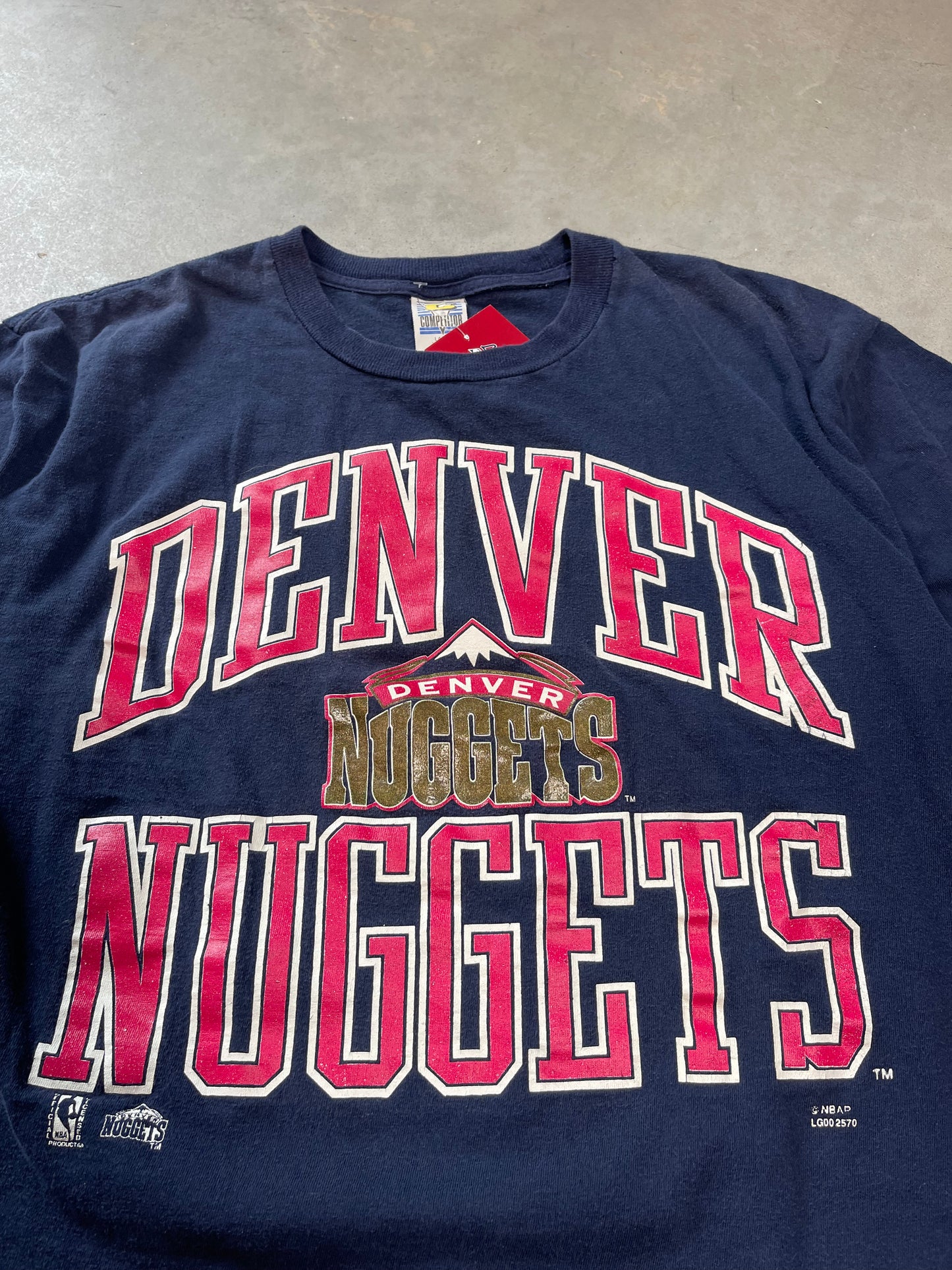 1994 Denver Nuggets Vintage NBA Tee (Boxy Large)