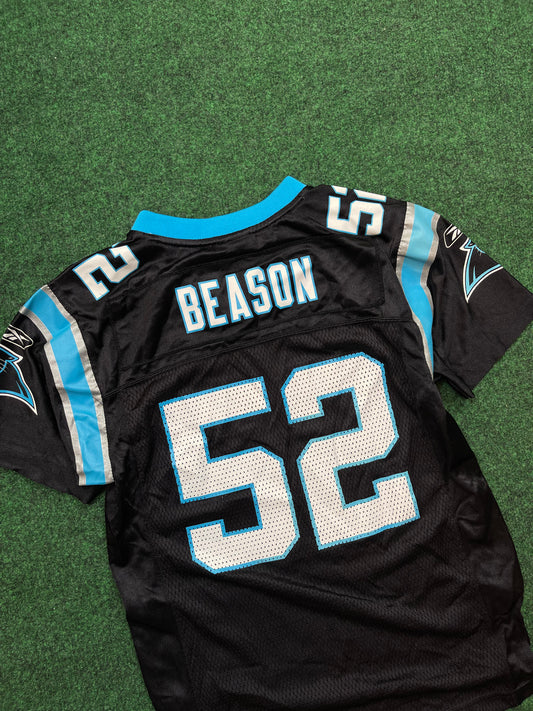 00’s Carolina Panthers Jon Beason NFL Reebok Jersey (Youth Medium)