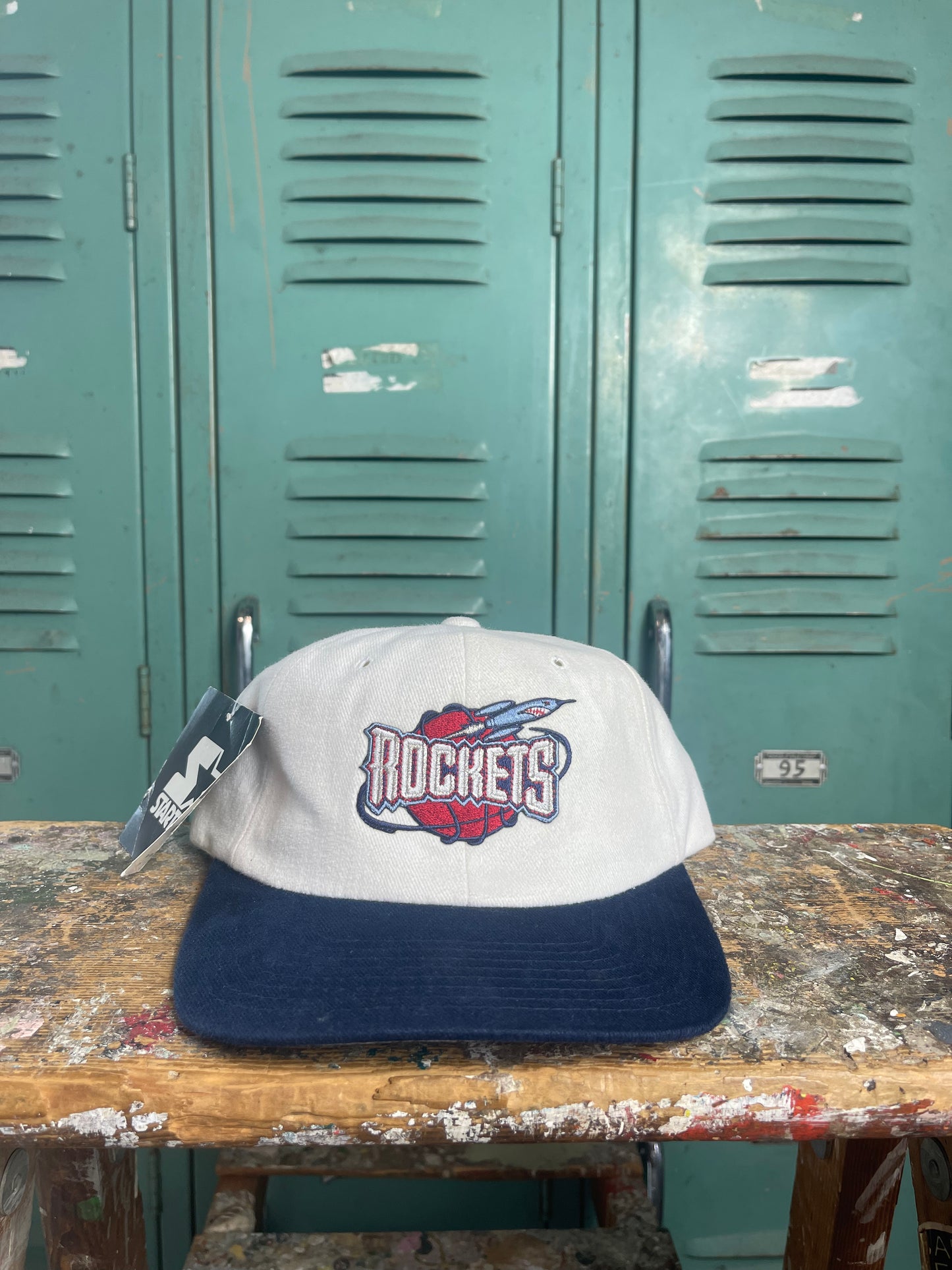 90’s Houston Rockets Vintage Starter NBA Snapback Hat - Deadstock (OSFA)