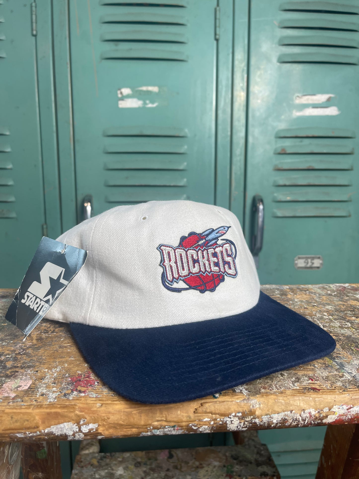 90’s Houston Rockets Vintage Starter NBA Snapback Hat - Deadstock (OSFA)