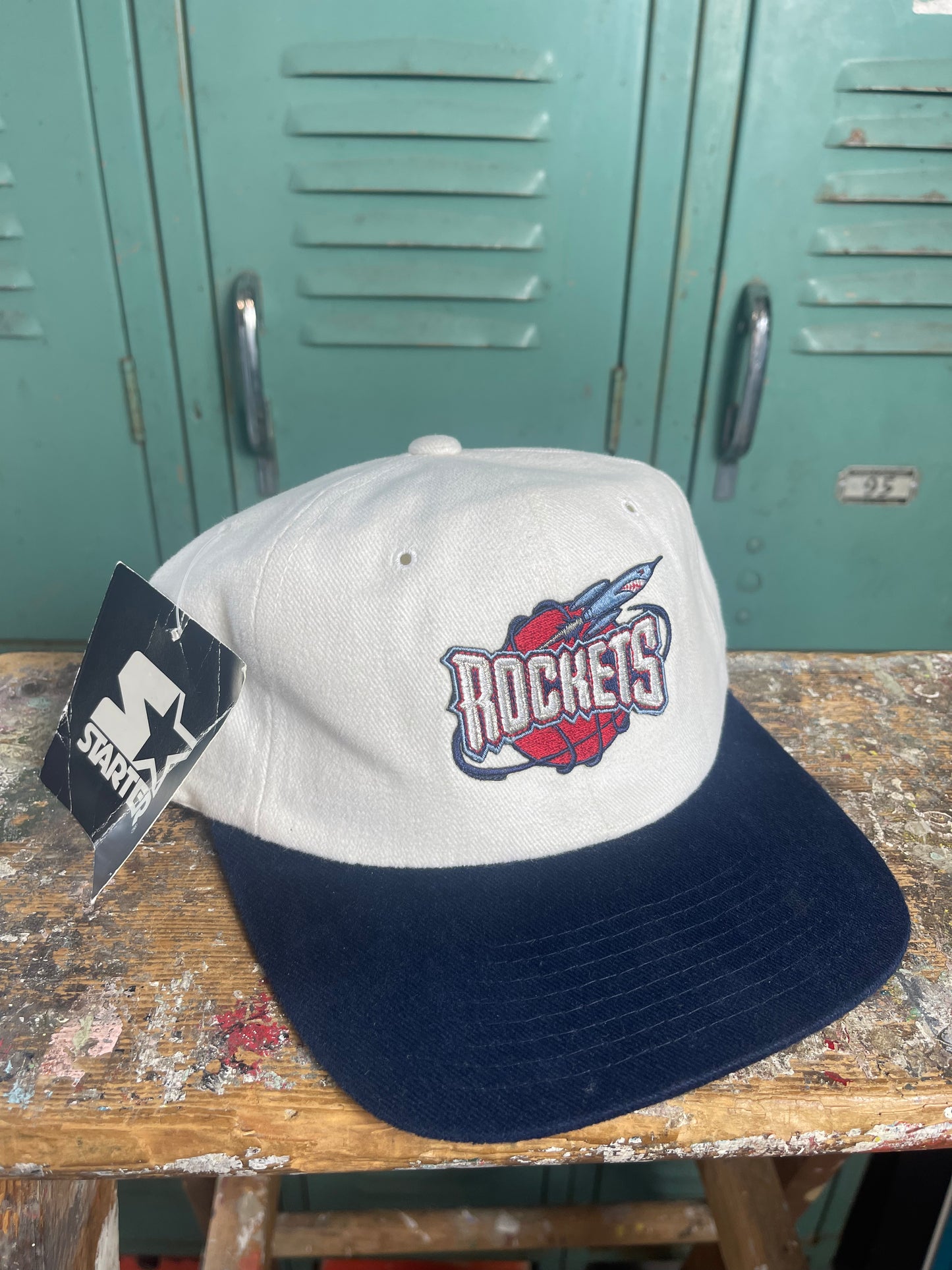 90’s Houston Rockets Vintage Starter NBA Snapback Hat - Deadstock (OSFA)