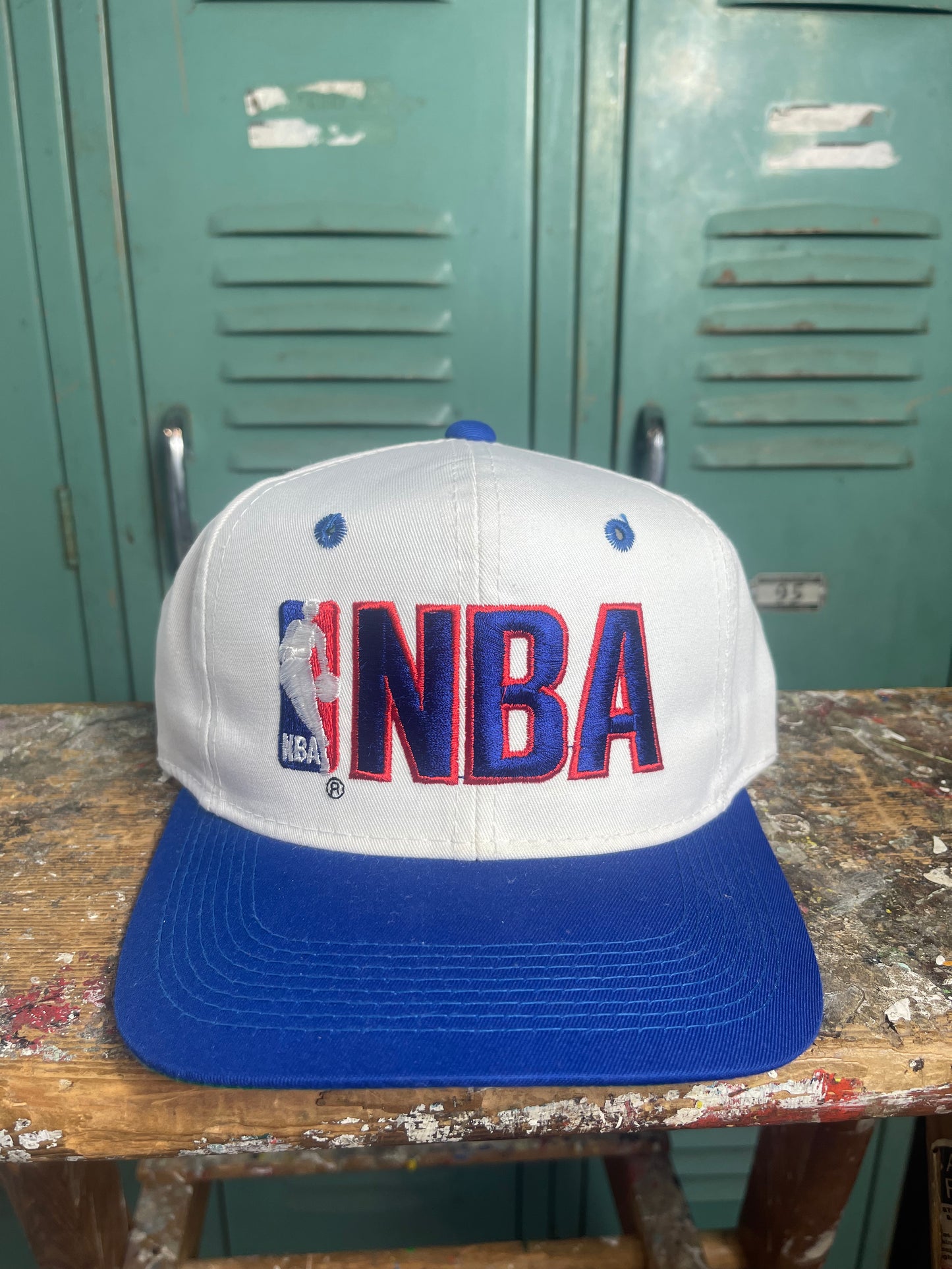 90’s NBA Plain Logo Vintage Sports Specialties Snapback Hat (OSFA)