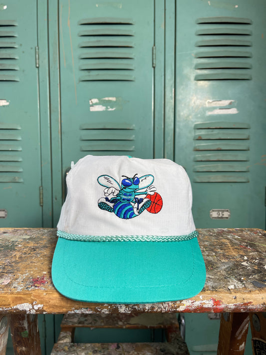 90’s Charlotte Hornets Vintage NBA Rope Trucker Snapback - Deadstock (OSFA)