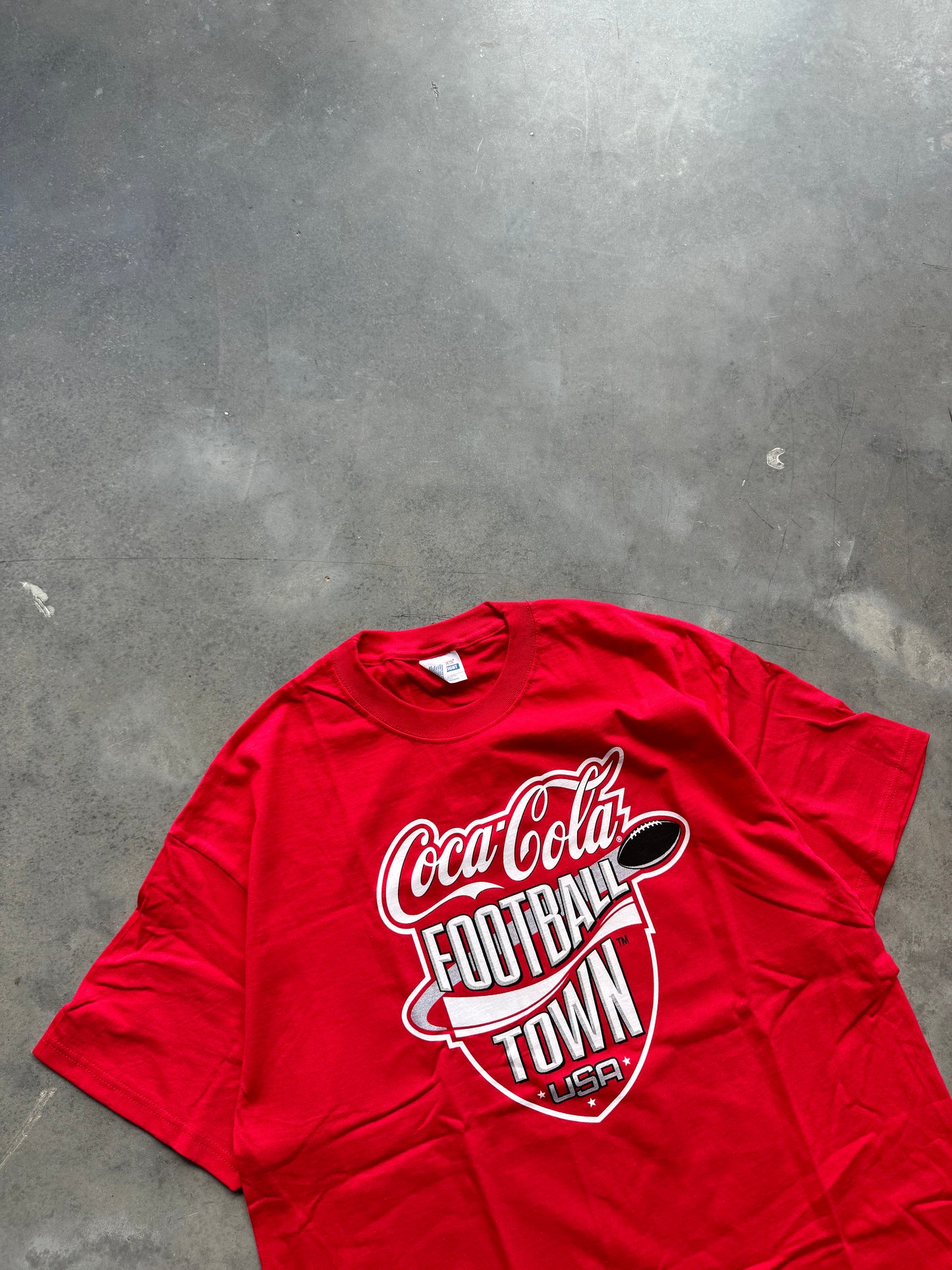 00’s Atlanta Falcons x Coca-Cola Football Town Tee - Deadstock (XL)