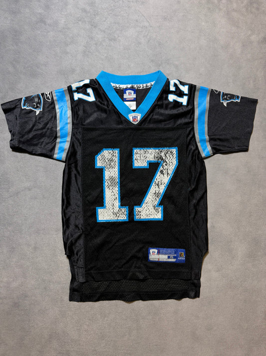 00’s Carolina Panthers Jake Delhomme Vintage Black NFL Jersey (Youth Small)