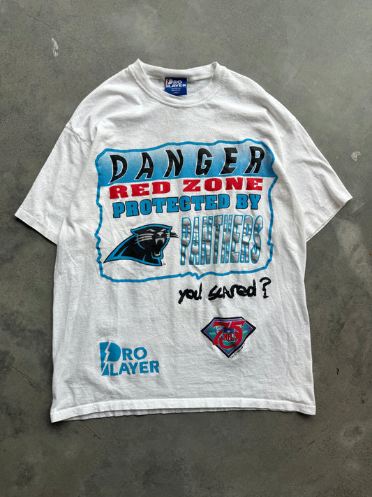 1993 Carolina Panthers Vintage Pro Player “Danger Zone” NFL Tee (Large)