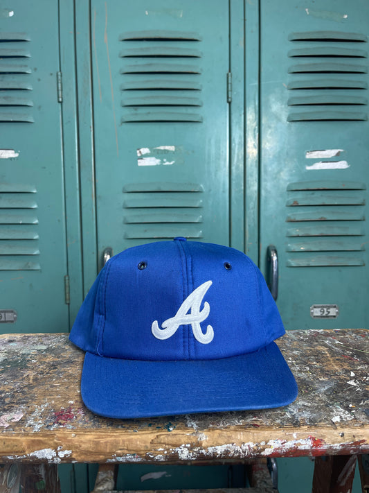 80’s Atlanta Braves Vintage MLB Snapback Hat (OSFA)