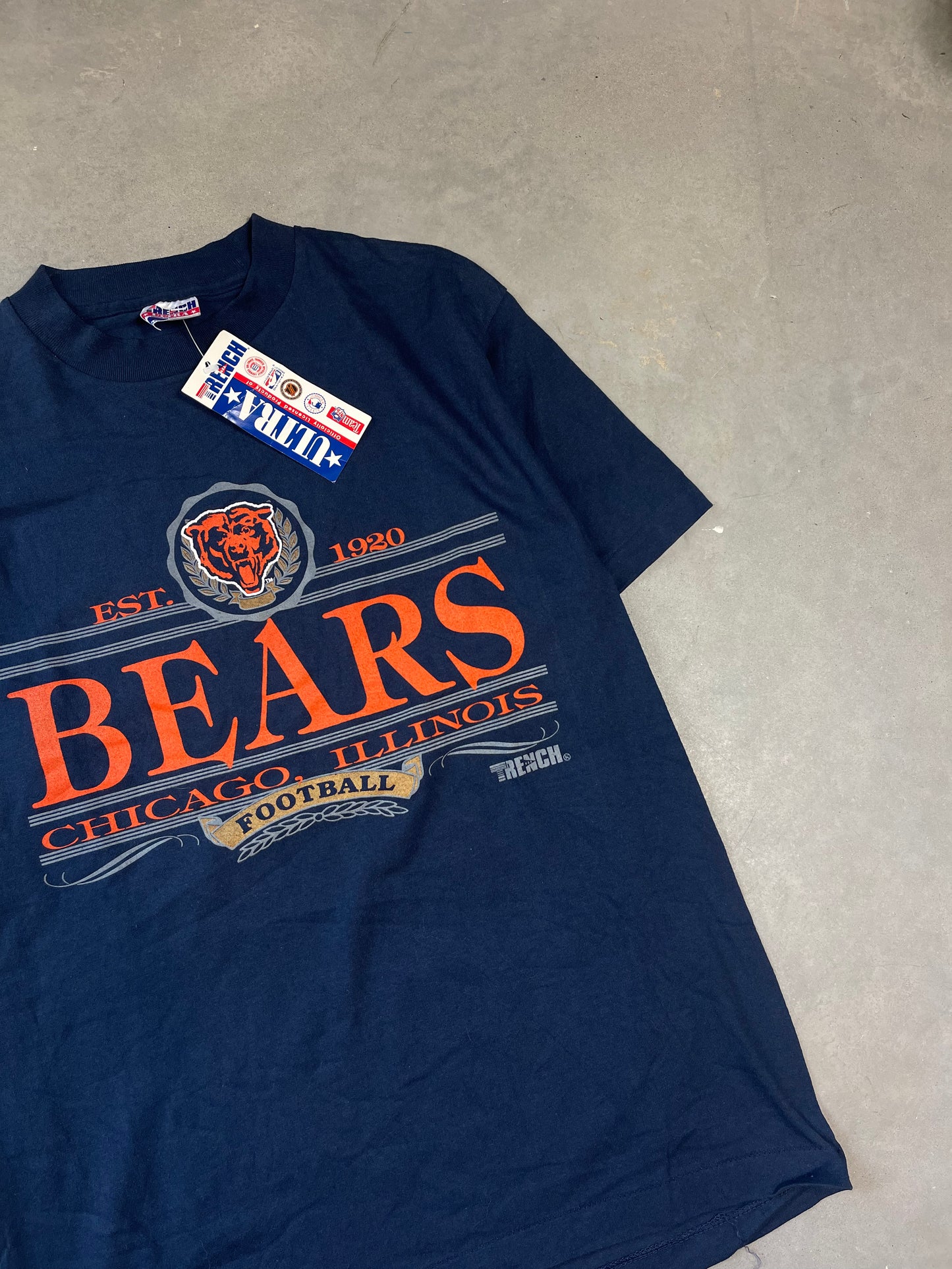 90’s Chicago Bears Vintage NFL Football Tee - Deadstock (Large)