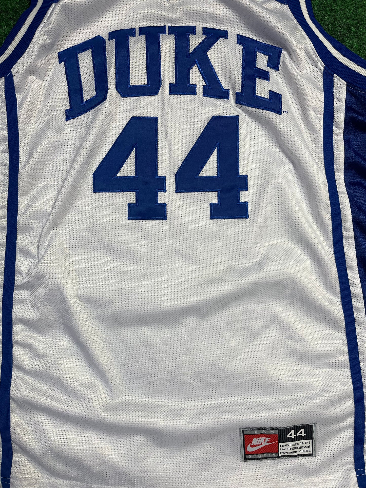 90’s Duke Blue Devils Cherokee Parks Vintage Nike Authentic Jersey (44/Large)