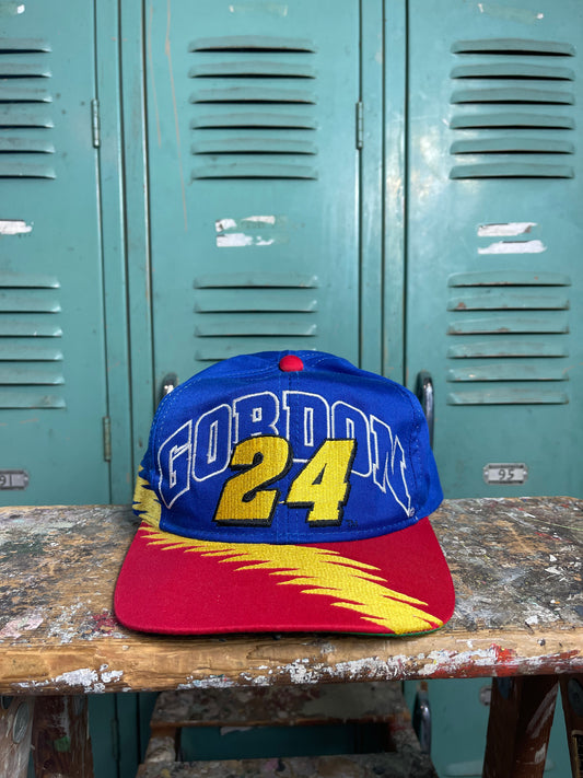 90’s Jeff Gordon Vintage Chase Authentics NASCAR Racing Snapback Hat (OSFA)