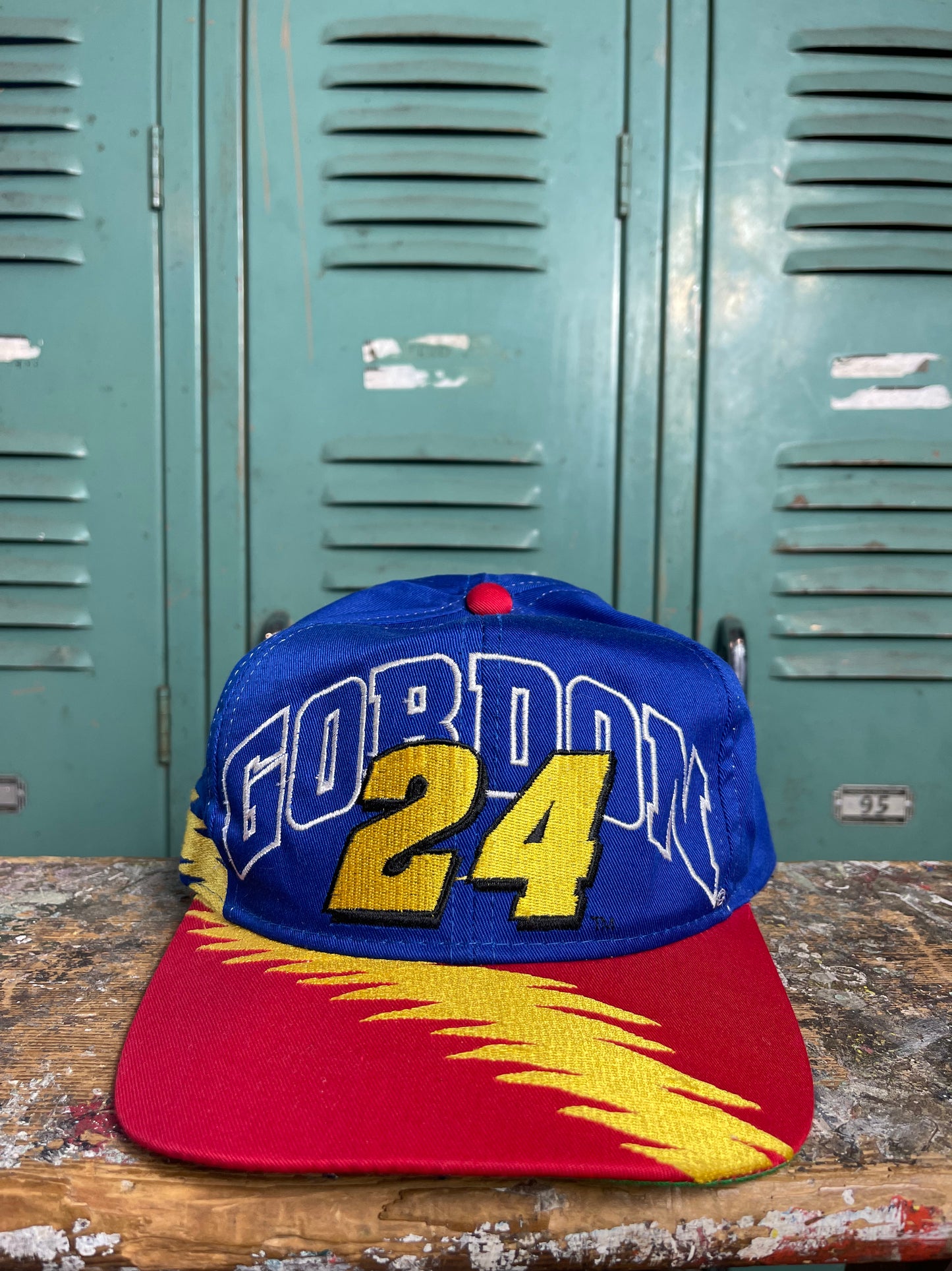 90’s Jeff Gordon Vintage Chase Authentics NASCAR Racing Snapback Hat (OSFA)