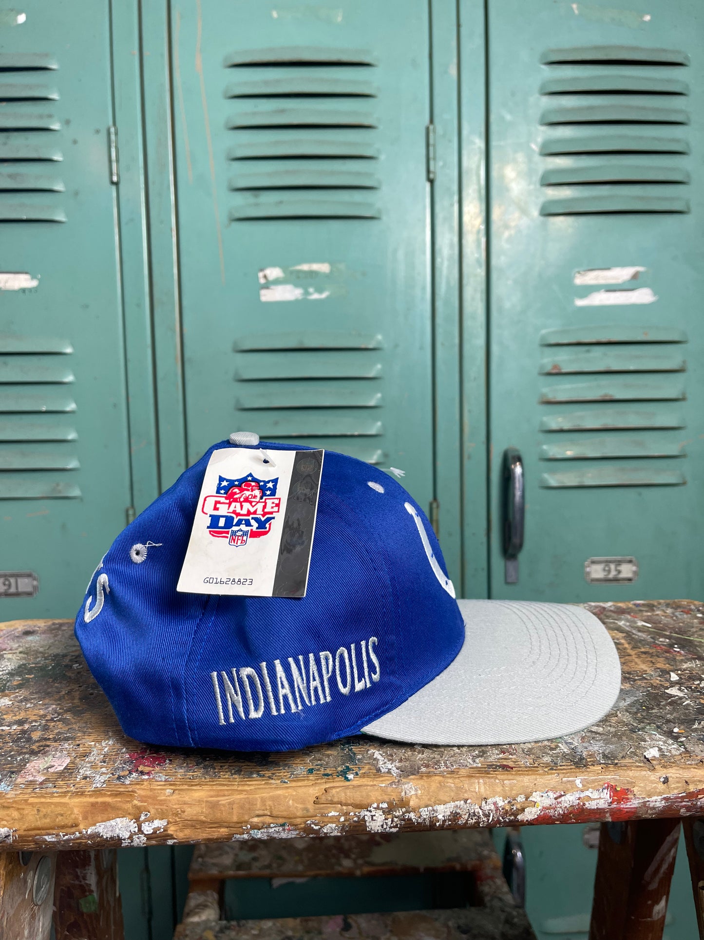 90’s Indianapolis Colts Vintage NFL Snapback Hat - Deadstock (OSFA)