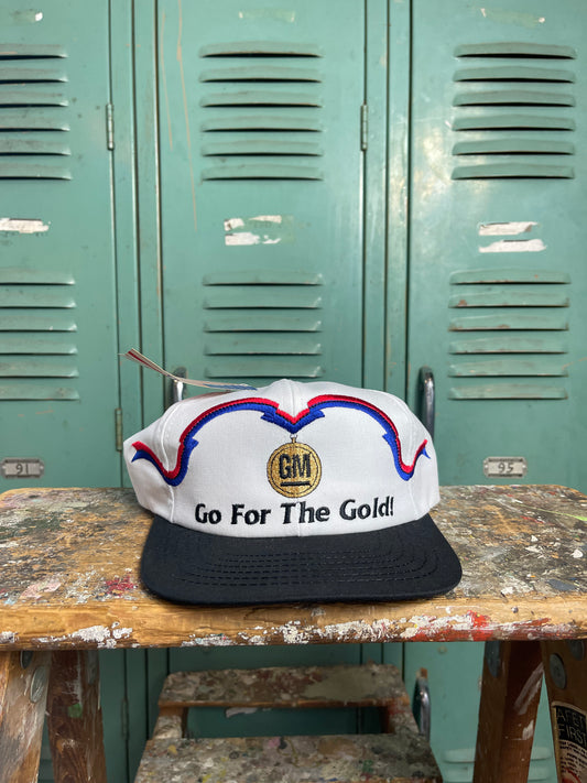 1996 General Motors “Go for the Gold” Vintage NASCAR Snapback Hat - Deadstock (OSFA)