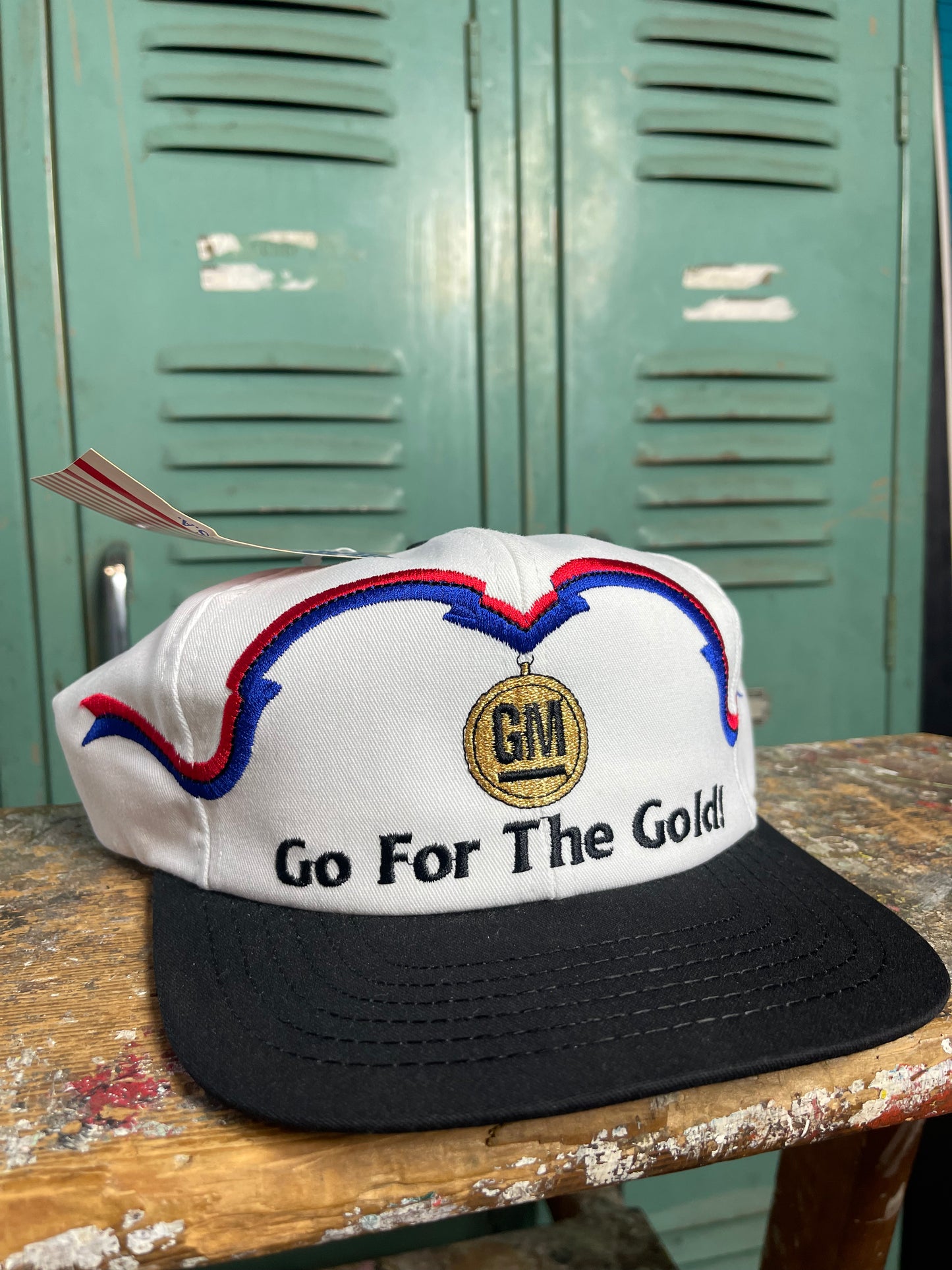 1996 General Motors “Go for the Gold” Vintage NASCAR Snapback Hat - Deadstock (OSFA)