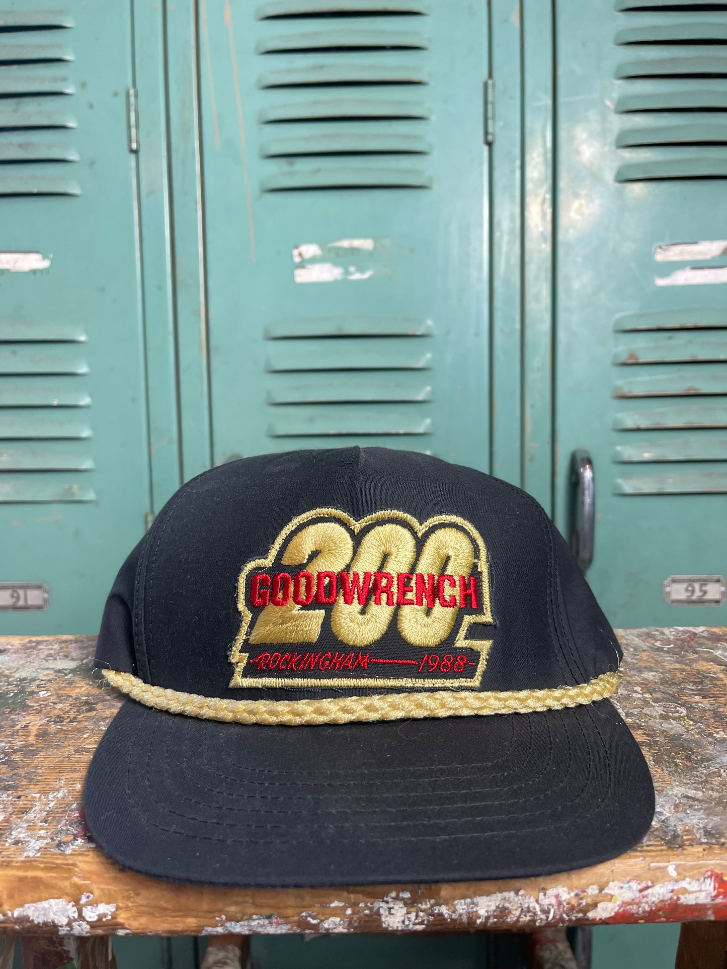 1988 Rockingham Goodwrench 200 Vintage NASCAR Racing Snapback Hat (OSFA)