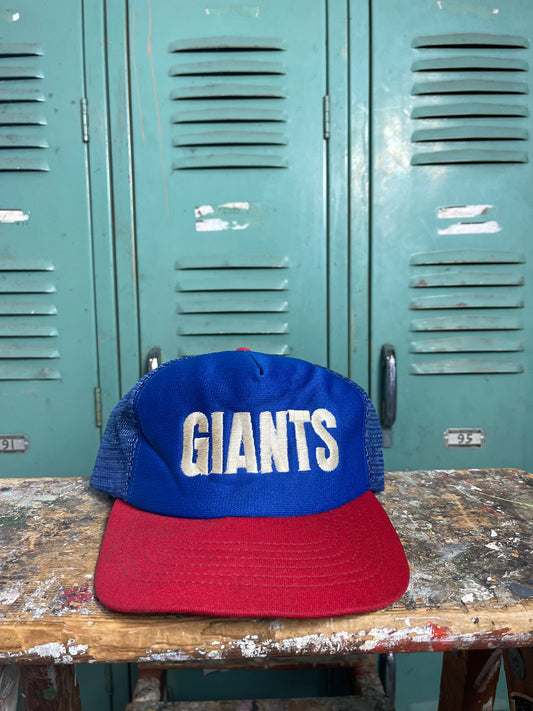 80’s New York Giants Vintage NFL Trucker Snapback Hat (OSFA)