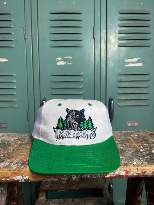 90’s Minnesota Timberwolves Vintage NBA Snapback Hat (OSFA)