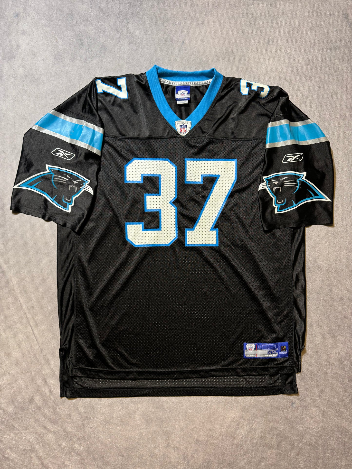 00’s Carolina Panthers Nick Goings Vintage Black Reebok NFL Jersey (XXL)