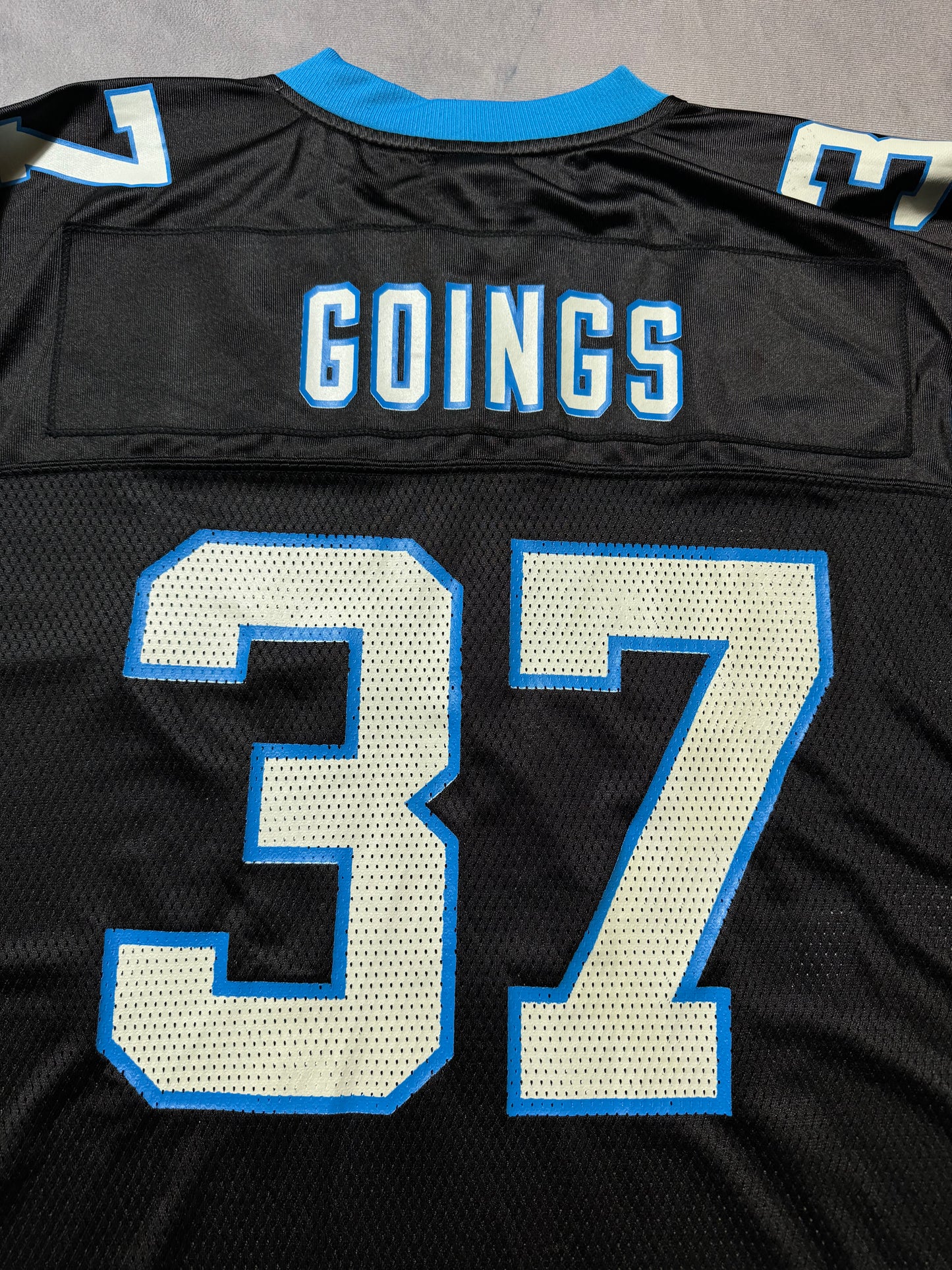 00’s Carolina Panthers Nick Goings Vintage Black Reebok NFL Jersey (XXL)