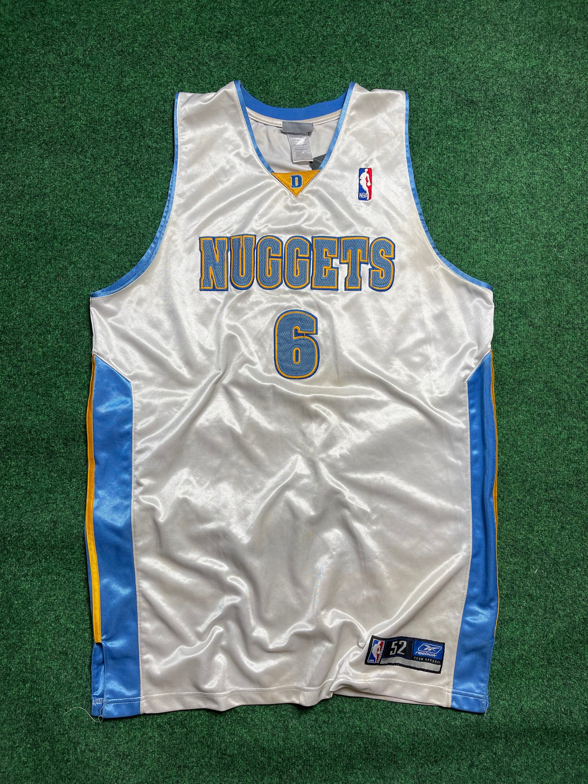 00's Denver Nuggets Kenyon Martin Vintage NBA Reebok Authentic
