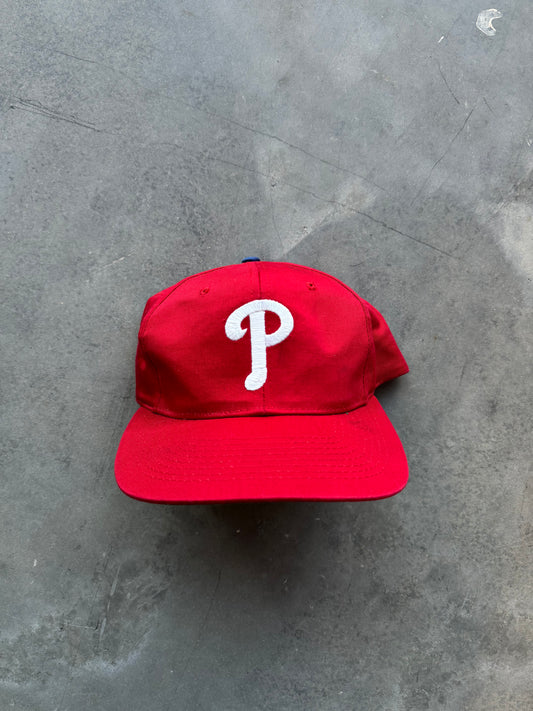 90’s Philadelphia Phillies Vintage MLB Snapback Hat (OSFA)