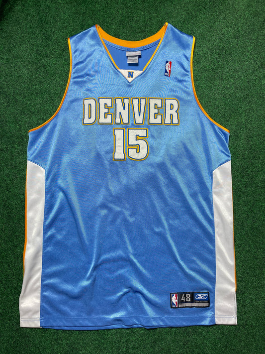 00’s Denver Nuggets Carmelo Anthony Vintage Reebok Authentic NBA Jersey (48/XL)