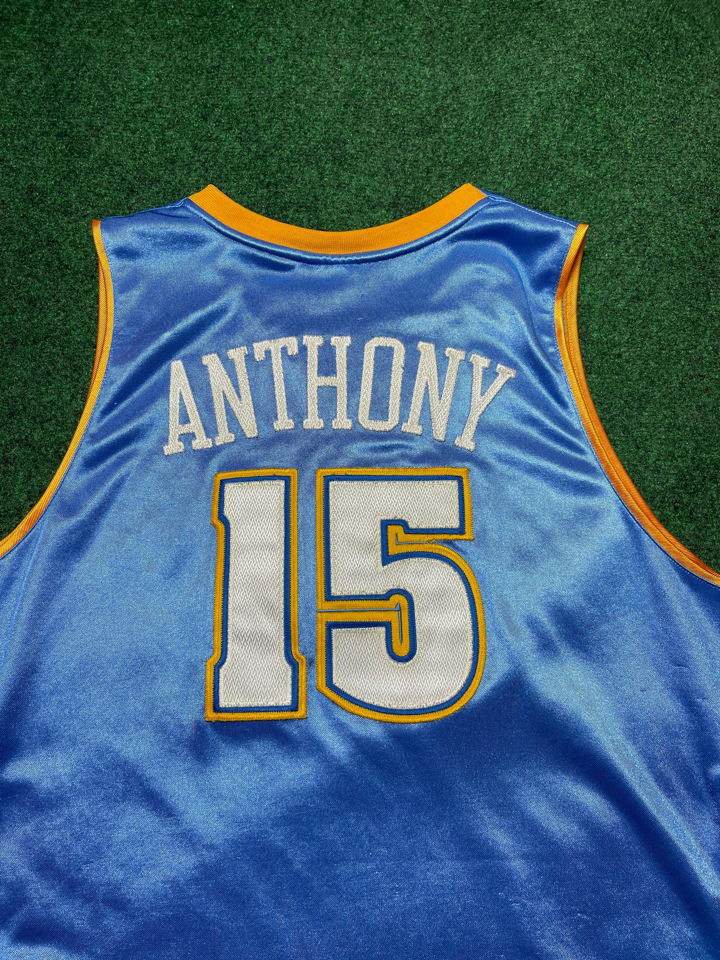 00’s Denver Nuggets Carmelo Anthony Vintage Reebok Authentic NBA Jersey (48/XL)