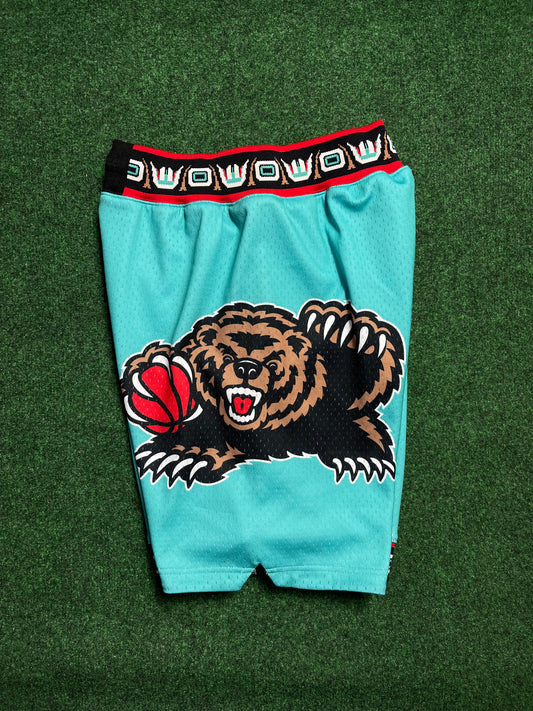 1995/96 Vancouver Grizzlies M&N Authentic NBA Shorts (Small)